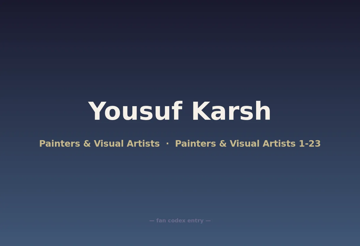 Yousuf Karsh